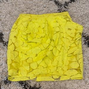 Bcgeneration floral yellow skirt